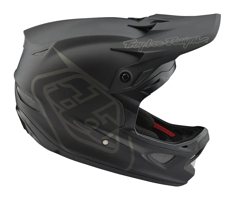 Troy Lee Designs 2020 SMALL D3 Fiberlite Helmet Factory Black-5